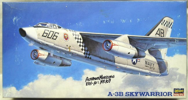 Hasegawa 1/72 A-3B Skywarrior, K41 plastic model kit